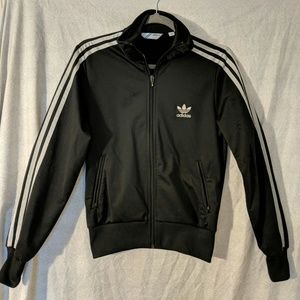 Black Adidas track jacket